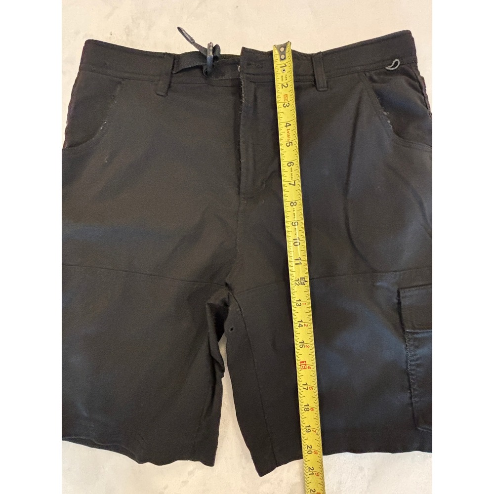 Gerry Mens Black Cargo Hiking Shorts Size 36 Outdoor Quick Dry Belted Utility - Picture 5 of 5
